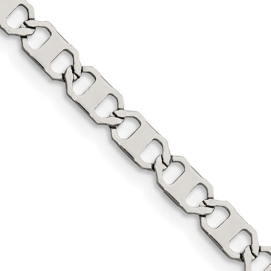Chisel Stainless Steel Polished 5mm 22 inch Anchor Chain
