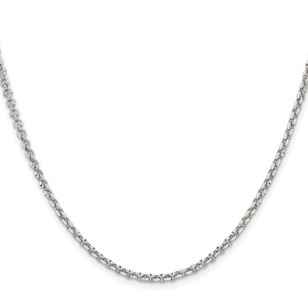 Chisel Stainless Steel Polished 3.2mm 20 inch Rolo Chain