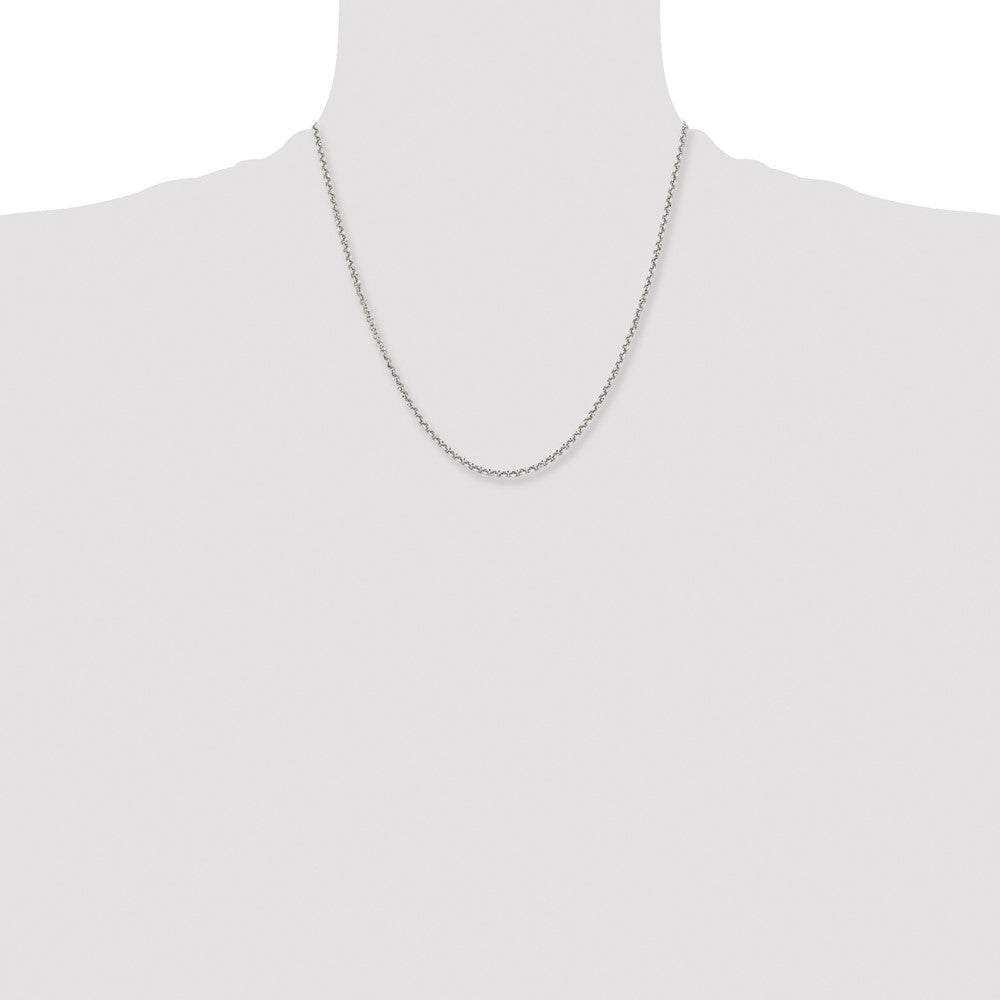 Chisel Stainless Steel Polished 3.2mm 20 inch Rolo Chain