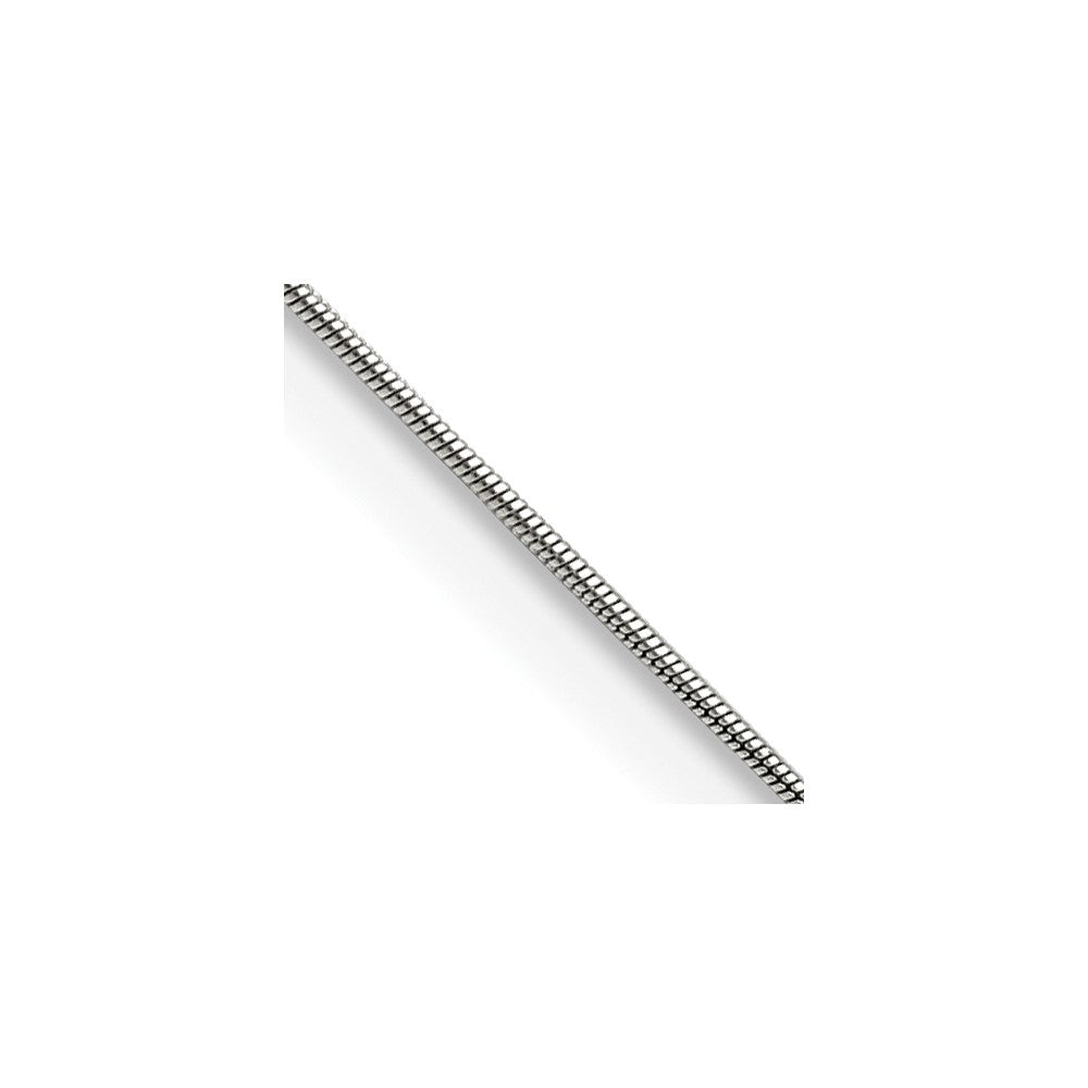Chisel Stainless Steel Polished .90mm 16 inch Snake Chain