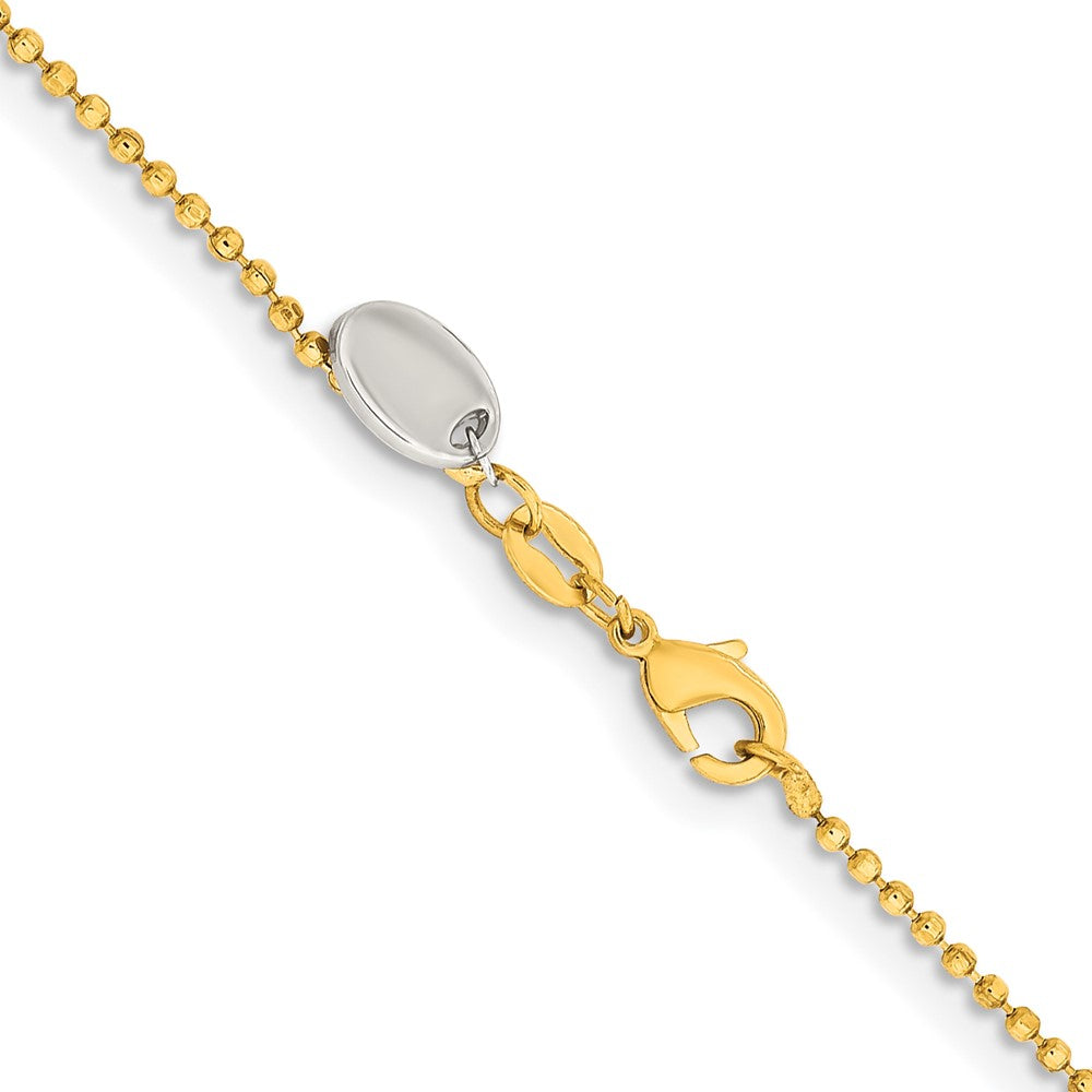 Chisel Gold-tone Brass 1.50mm Plated 24 inch Ball Chain