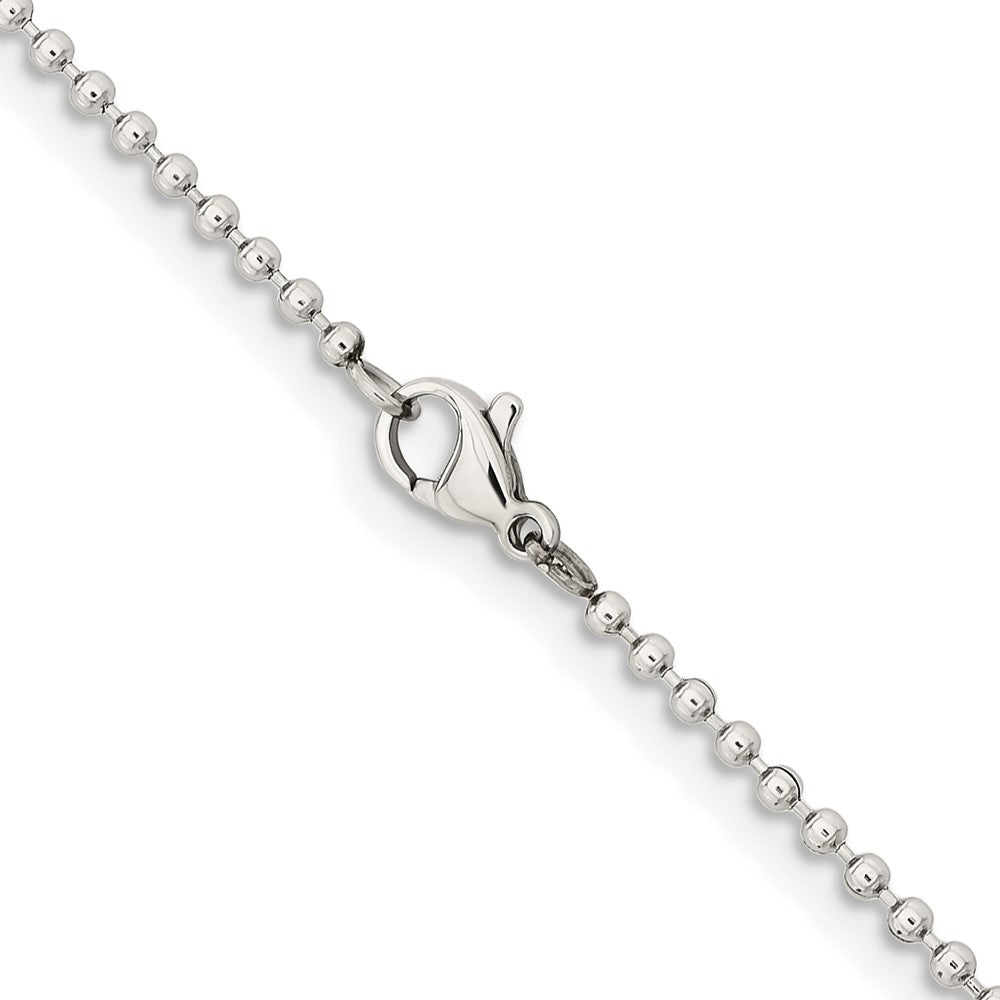 Chisel Stainless Steel Polished 2mm 30 inch Ball Chain