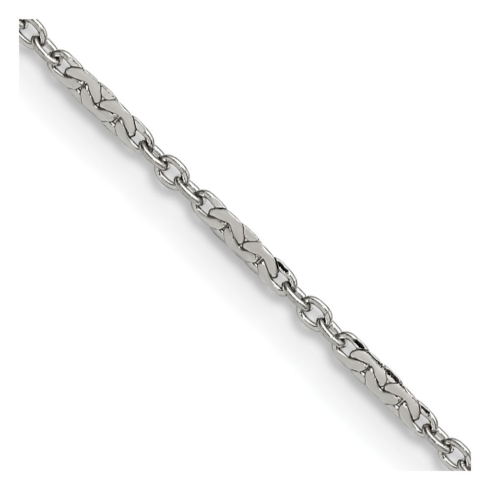 Chisel Stainless Steel Polished 1.8mm 20 inch Fancy Link Chain
