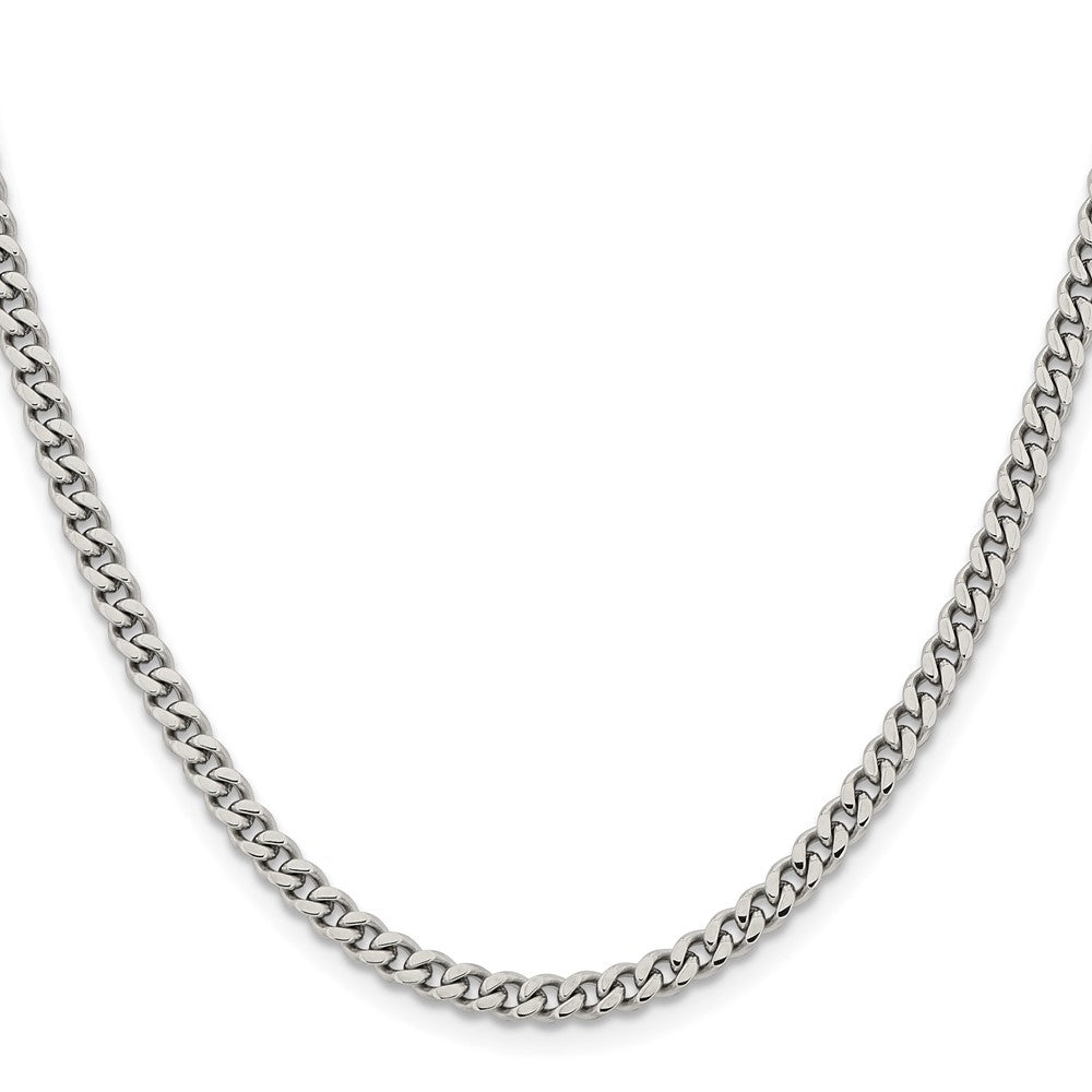 Chisel Stainless Steel Polished 4mm 20 inch Curb Chain