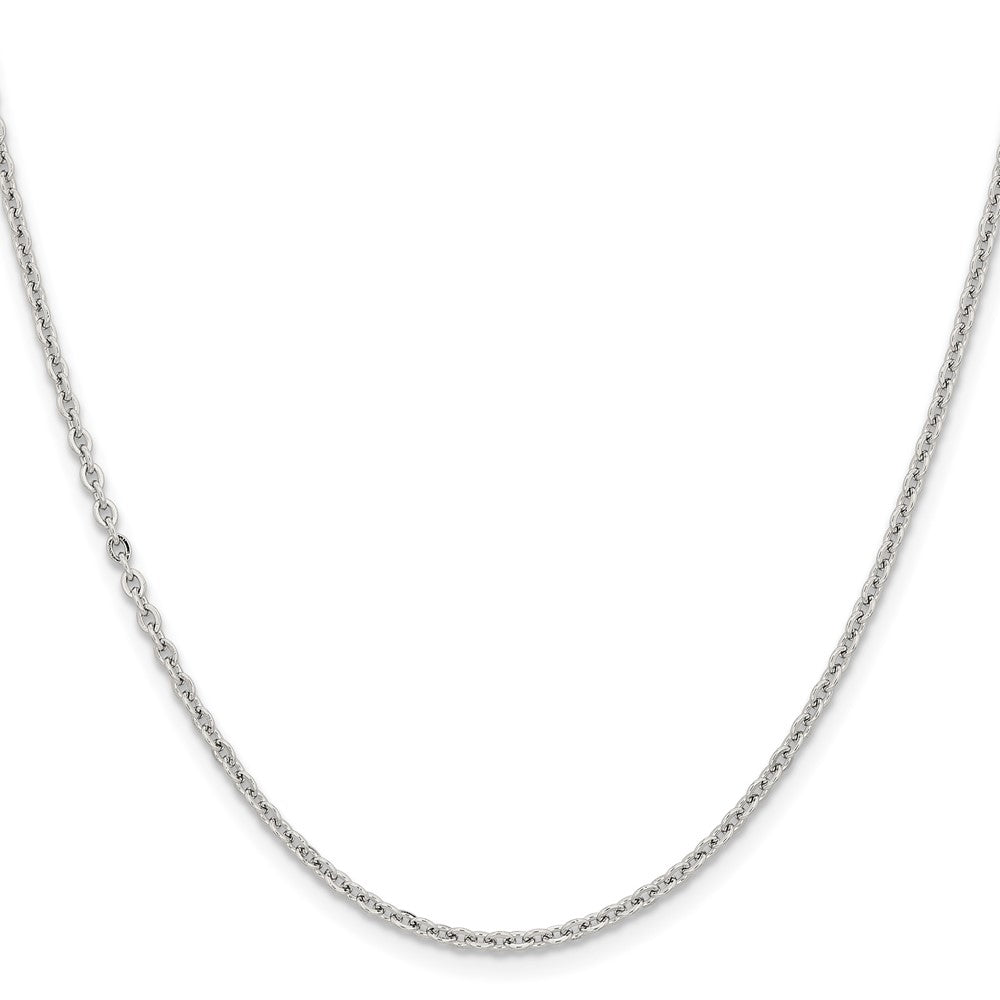 Chisel Stainless Steel Polished 2.3mm 24 inch Cable Chain