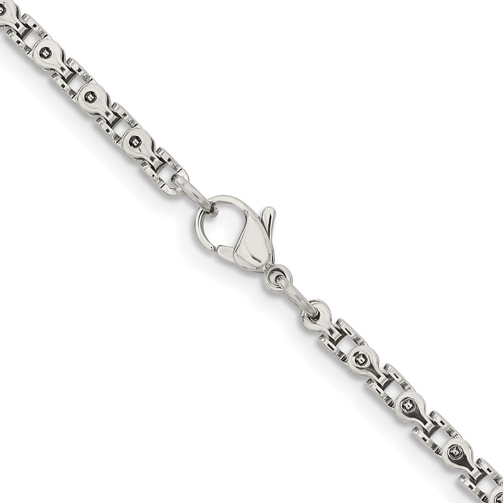 Chisel Stainless Steel Polished 20 inch Fancy Link Chain