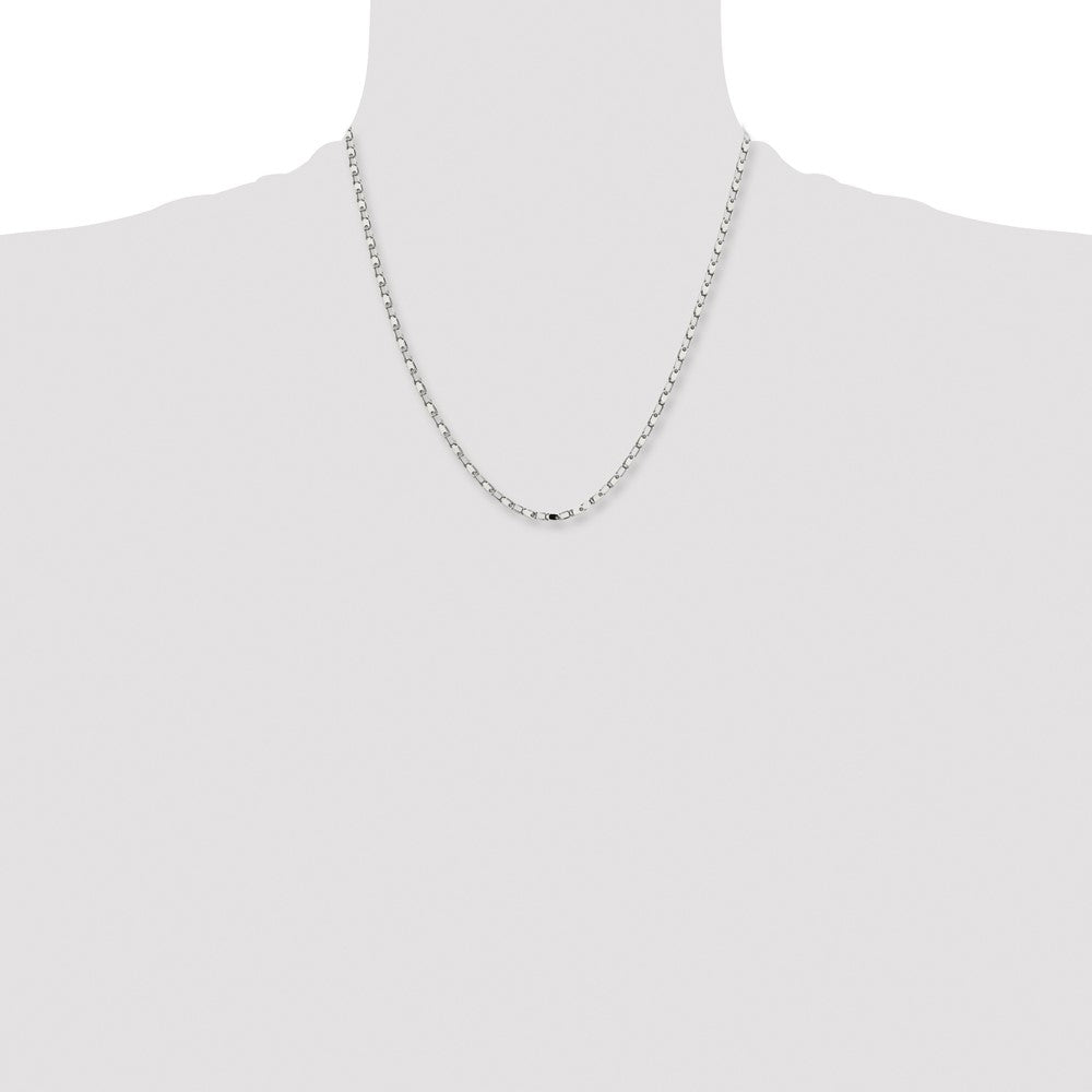 Chisel Stainless Steel Polished 20 inch Fancy Link Chain