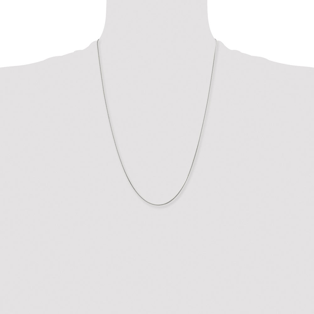 Chisel Stainless Steel Polished 1.2mm Square Snake 24 inch Chain