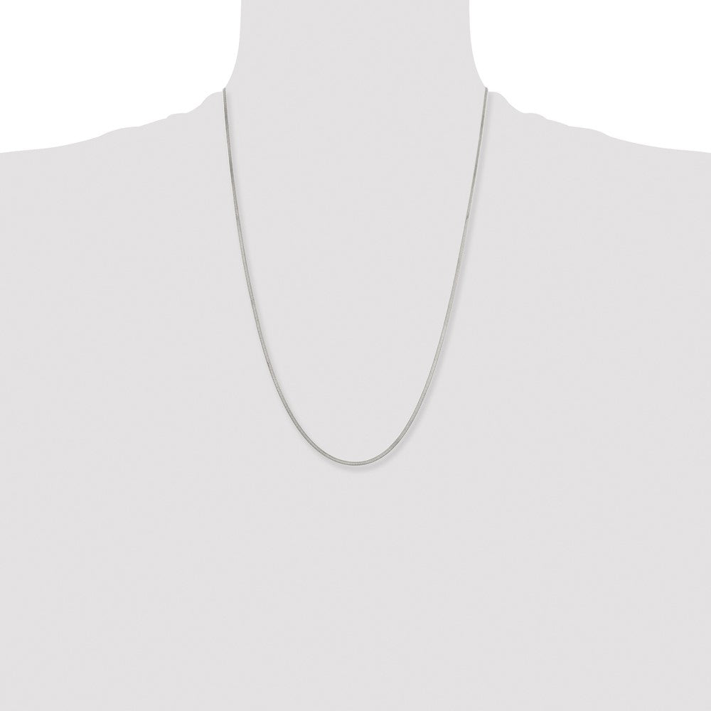 Chisel Stainless Steel Polished 1.8mm 24 inch Herringbone Chain