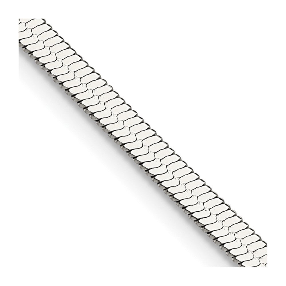 Chisel Stainless Steel Polished 3.90mm 24 inch Herringbone Chain