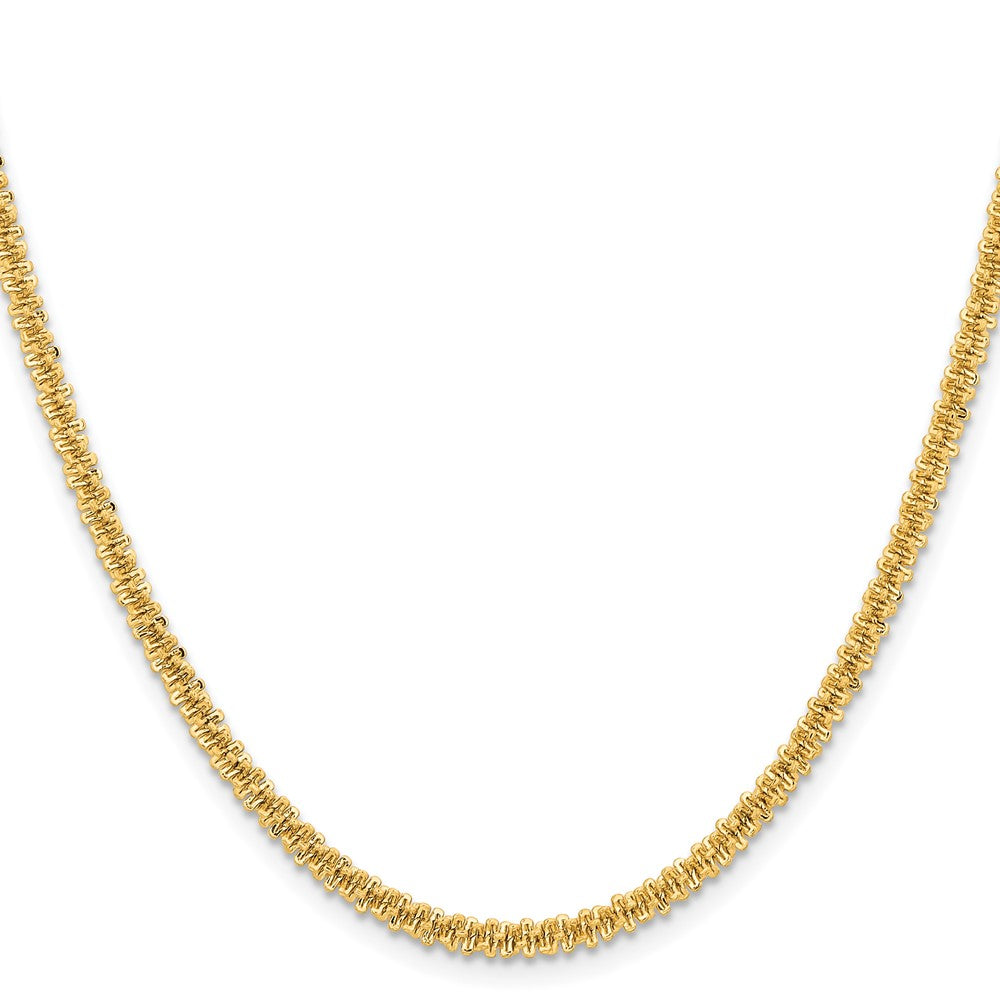 Chisel Stainless Steel Polished Yellow IP-plated 3mm 22 inch Cyclone Chain