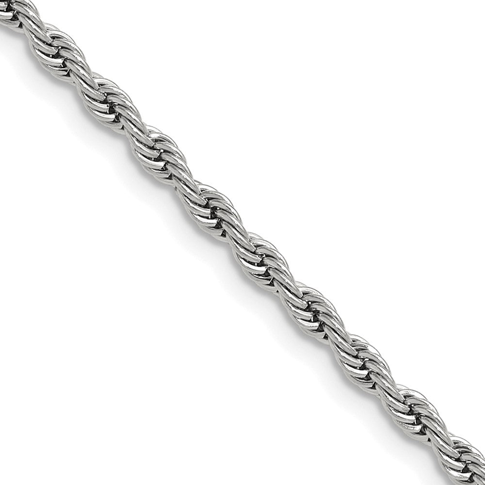 Chisel Stainless Steel Polished 3mm 22 inch Rope Chain