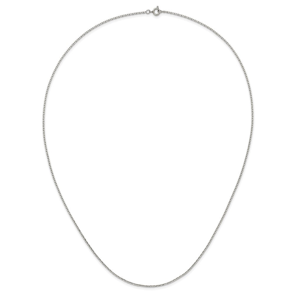 Chisel Stainless Steel Polished 1.5mm 18 inch Fancy Link Chain