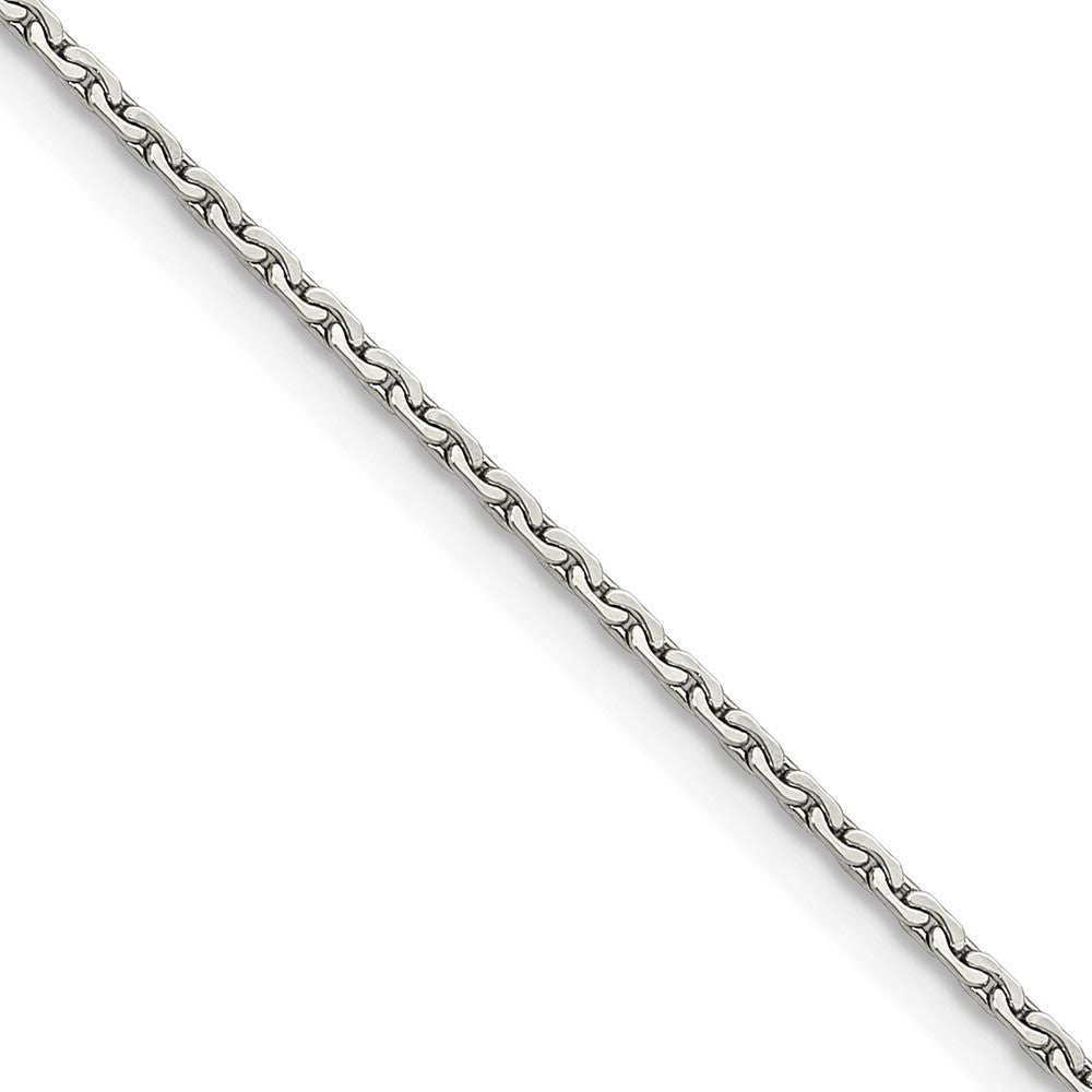 Chisel Stainless Steel Polished 1.5mm 18 inch Fancy Link Chain