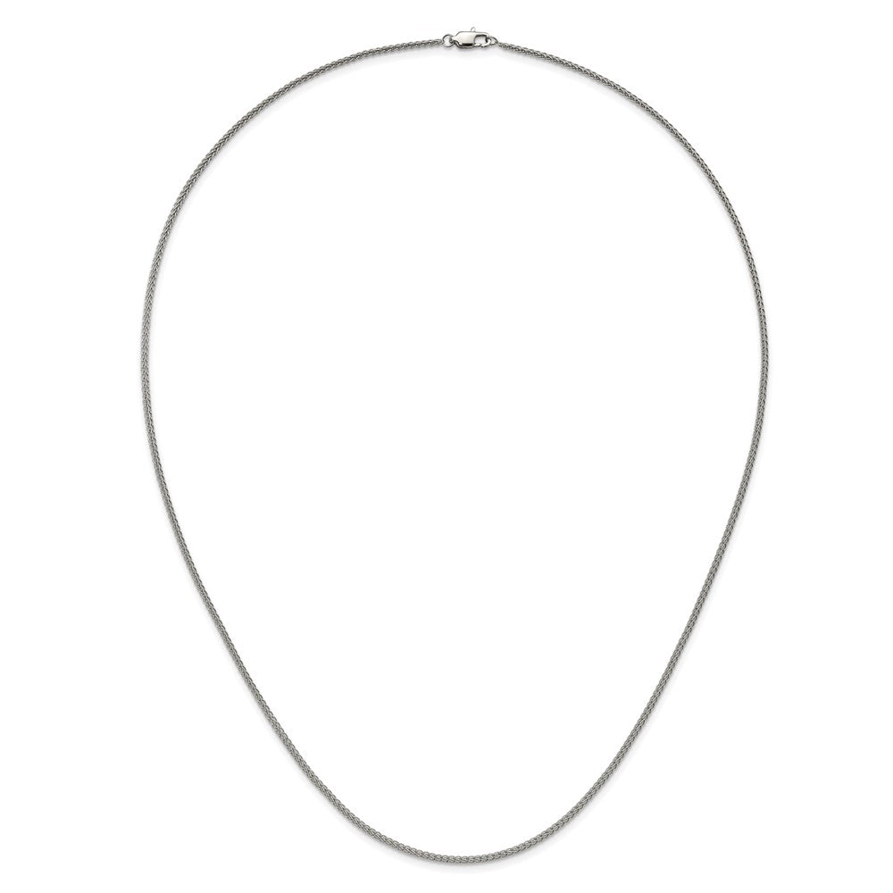 Chisel Stainless Steel Polished 2mm 18 inch Fancy Link Chain