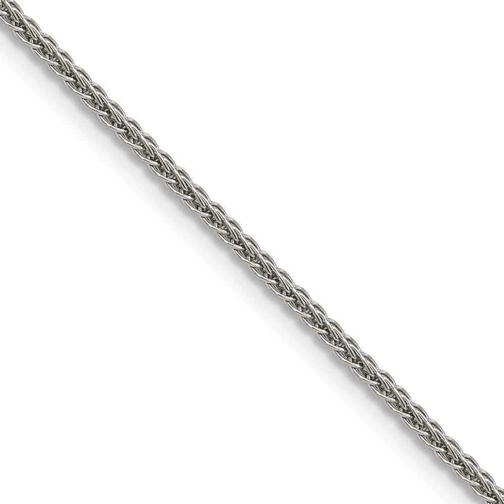 Chisel Stainless Steel Polished 2mm 16 inch Fancy Link Chain
