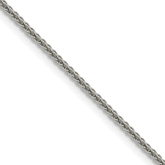 Chisel Stainless Steel Polished 2mm 16 inch Fancy Link Chain