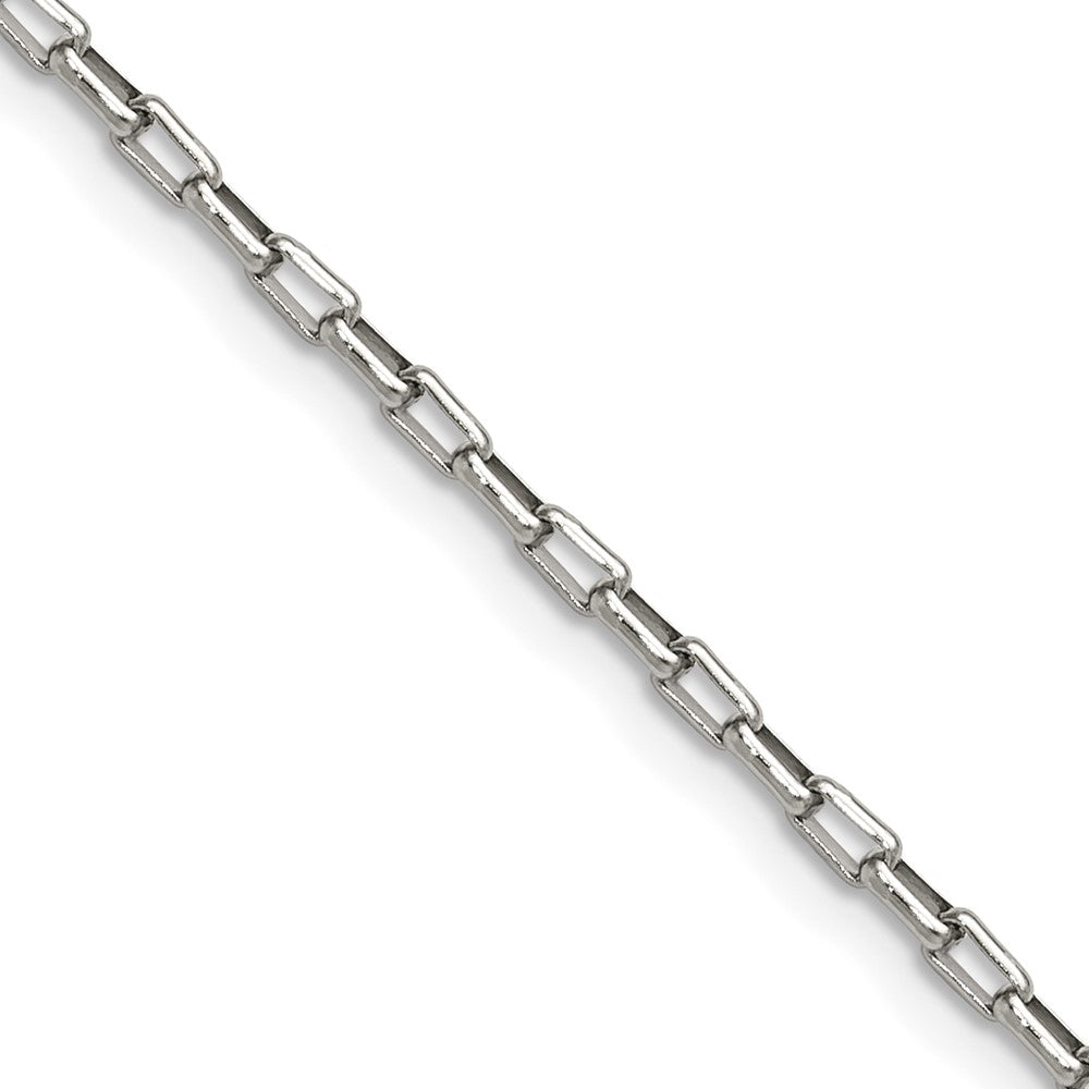 Chisel Stainless Steel Polished 2.2mm 16 inch Fancy Box/Paperclip Chain