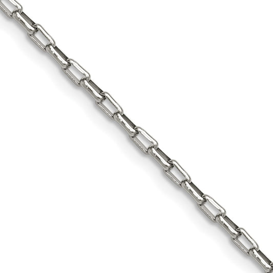 Chisel Stainless Steel Polished 2.2mm 16 inch Fancy Box/Paperclip Chain
