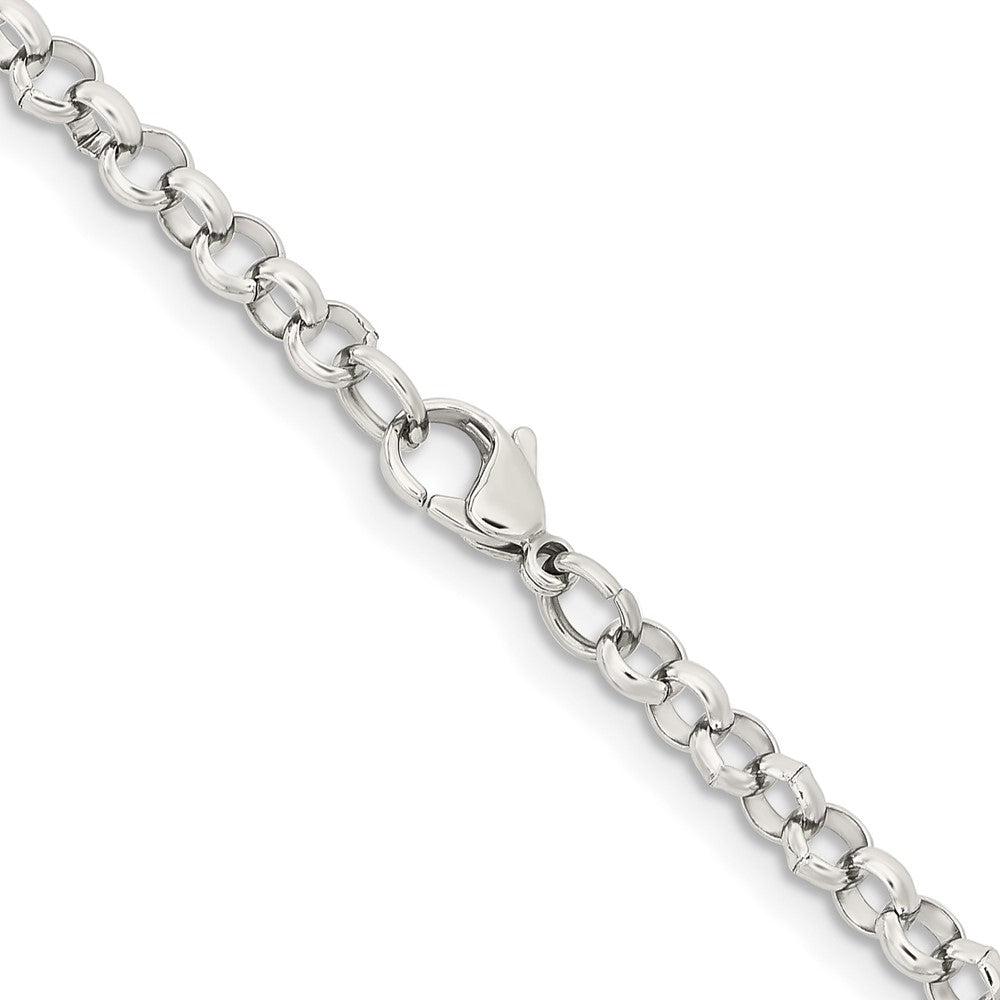 Chisel Stainless Steel Polished 4.6mm 18 inch Rolo Chain