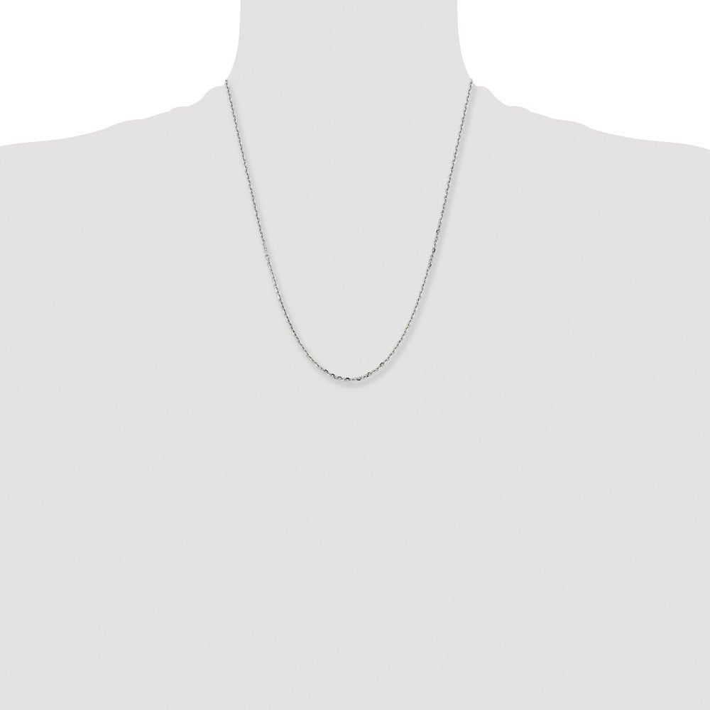 Chisel Stainless Steel Polished 2.7mm 22 inch Cable Chain