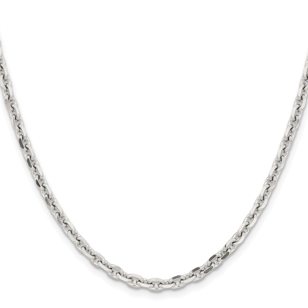 Chisel Stainless Steel Polished 4.3mm 30 inch Cable Chain