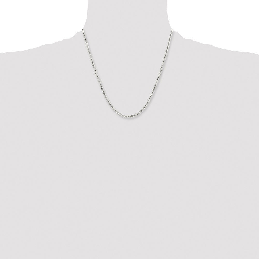Chisel Stainless Steel Polished 4.3mm 20 inch Cable Chain