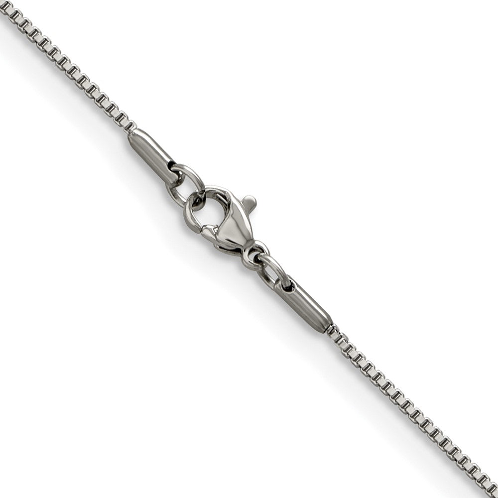 Chisel Stainless Steel Polished 1.2mm 20 inch Box Chain