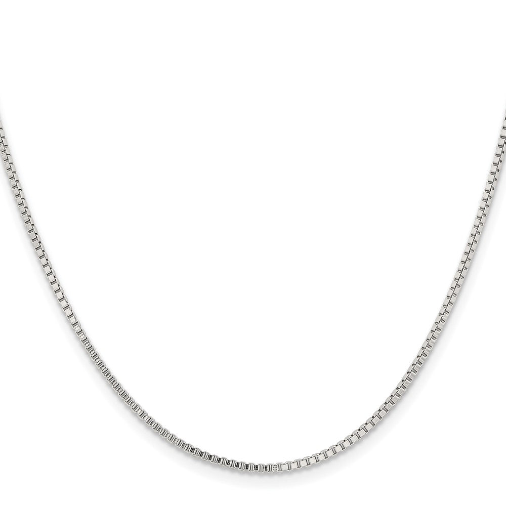Chisel Stainless Steel Polished 1.5mm 18 inch Box Chain