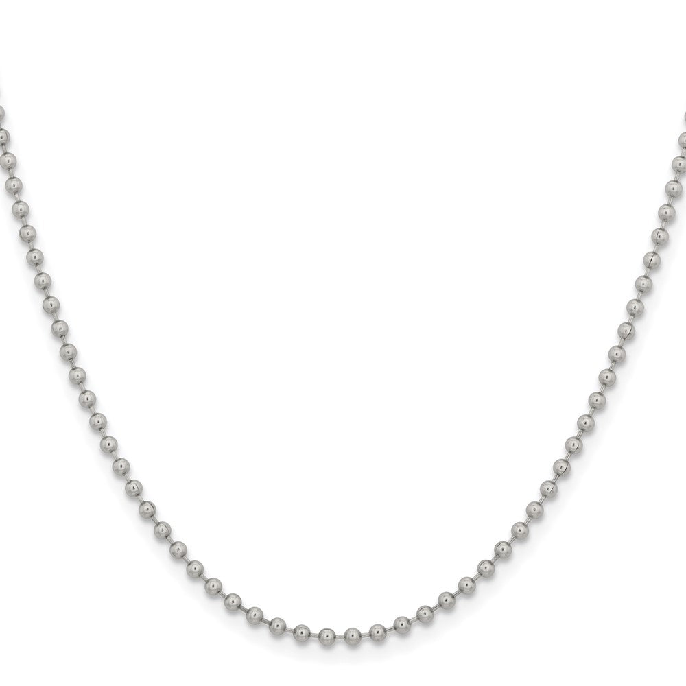 Chisel Stainless Steel Polished 2.4mm 20 inch Ball Chain