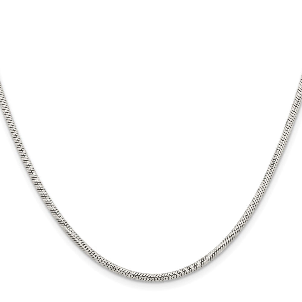Chisel Stainless Steel Polished 2.4mm 22 inch Snake Chain