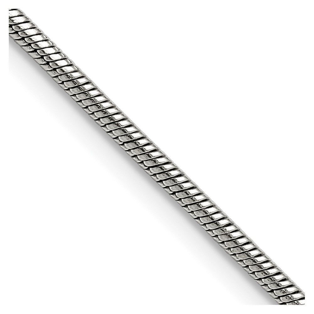 Chisel Stainless Steel Polished 2.4mm 20 inch Snake Chain