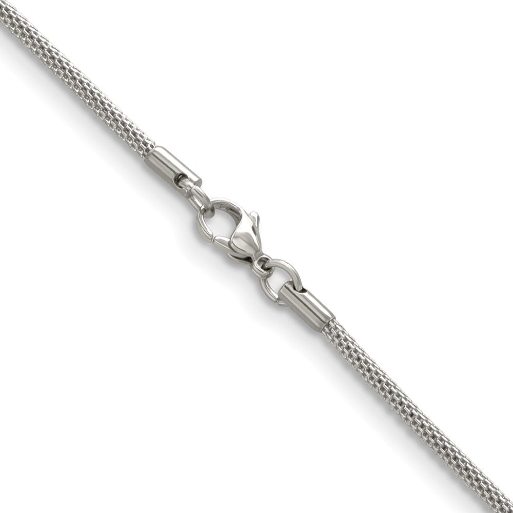 Chisel Stainless Steel Polished 2.5mm 24 inch Bismark Chain