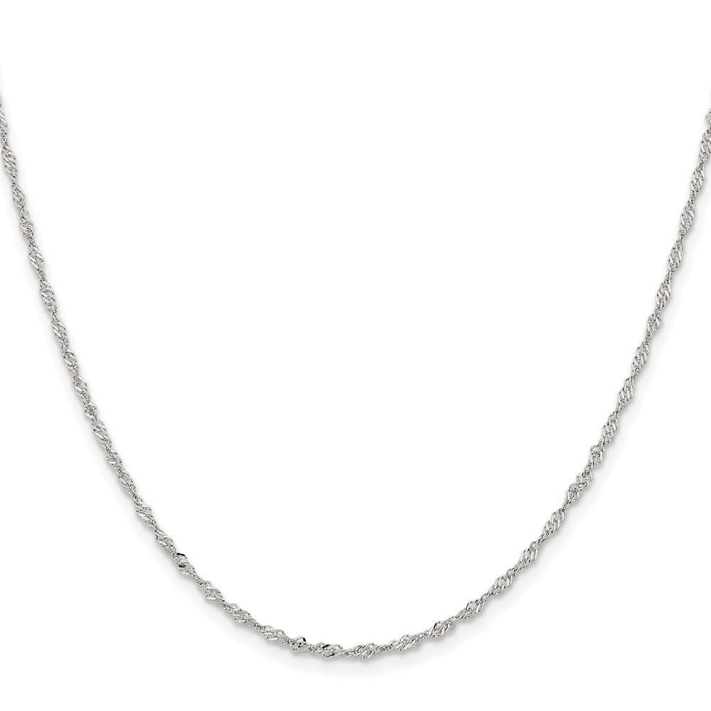 Chisel Stainless Steel Polished 2mm 20 inch Singapore Chain