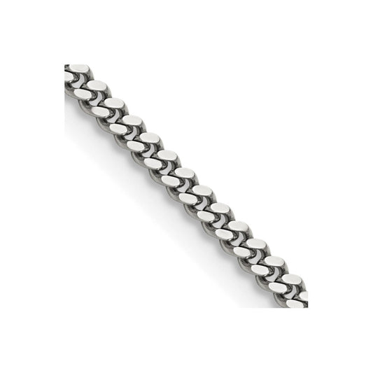 Chisel Stainless Steel Polished 3mm 16 inch Curb Chain