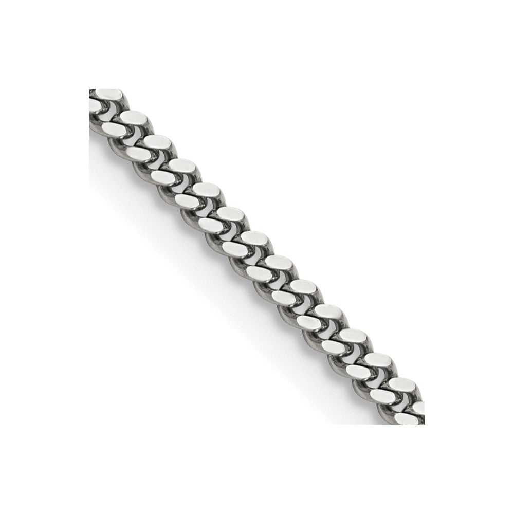 Chisel Stainless Steel Polished 3mm 24 inch Curb Chain