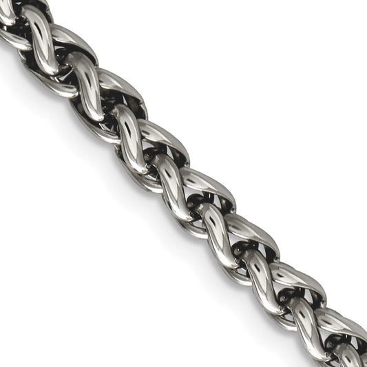 Chisel Stainless Steel Polished 18 inch Necklace