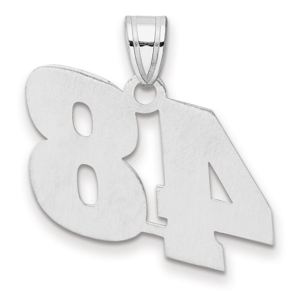 14kw Polished Block Number 48 Pendant