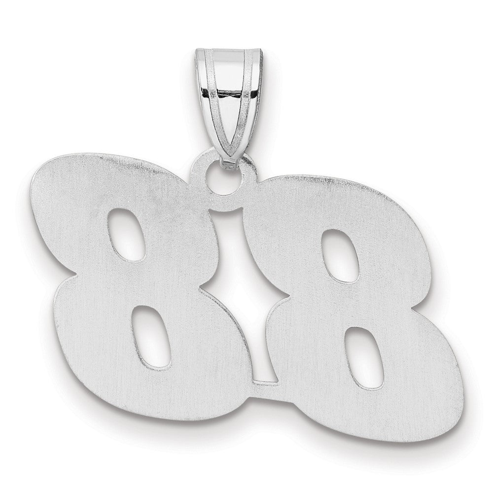 14kw Polished Block Number 88 Pendant