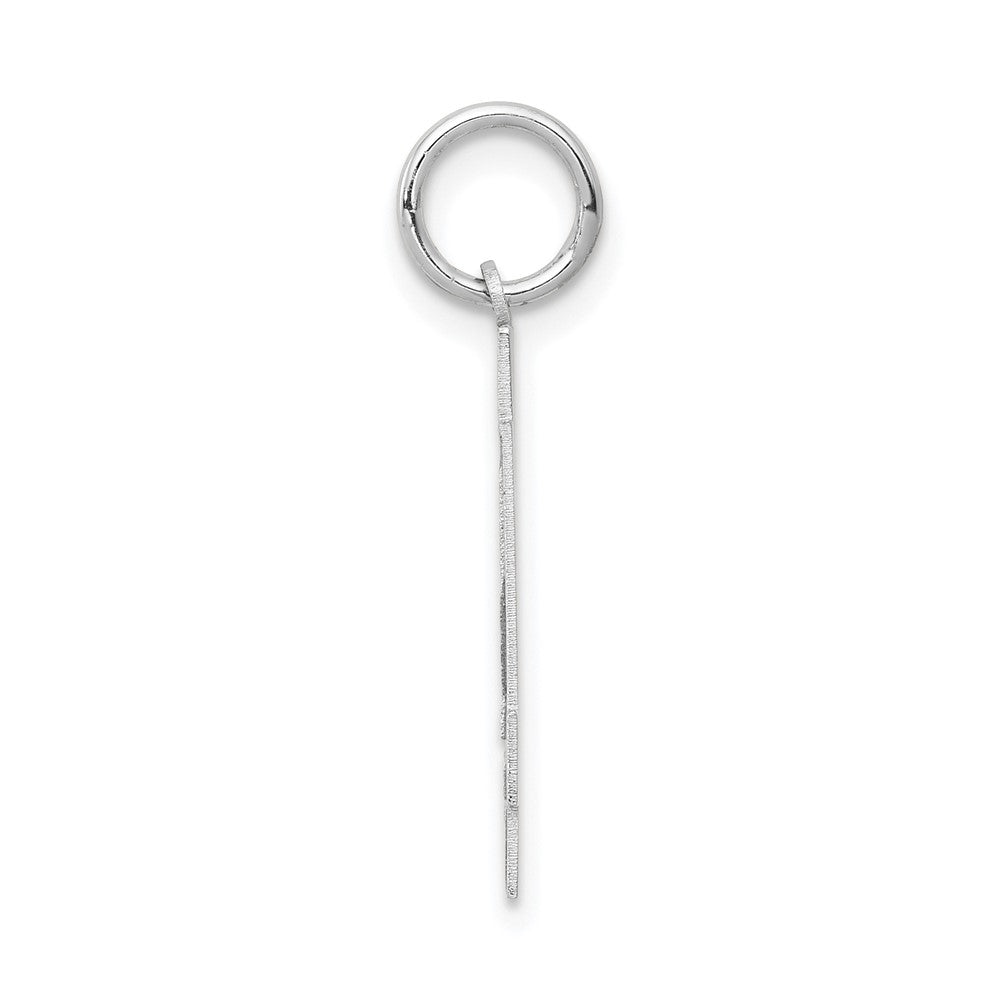 14kw Medium Satin Number 34 Charm