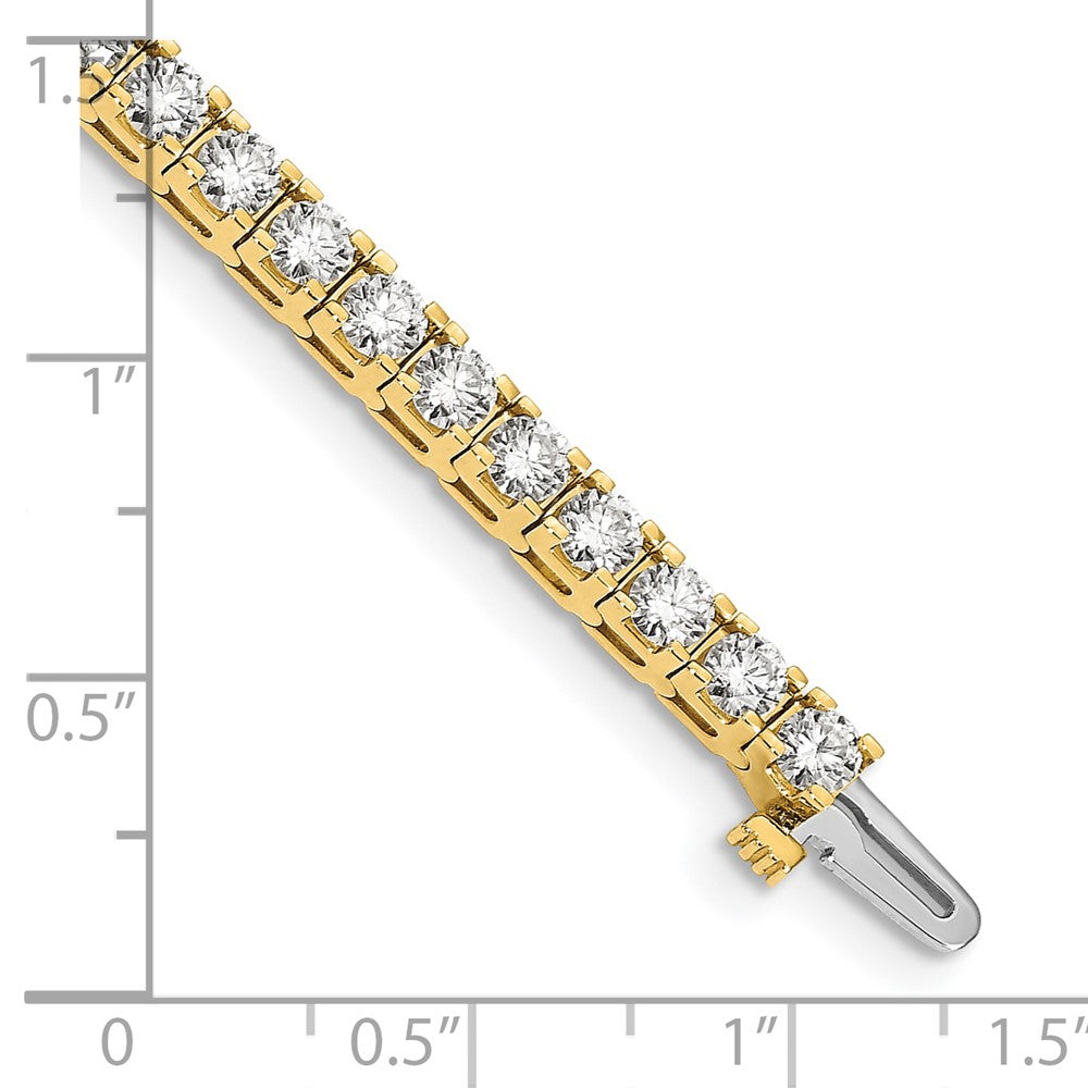 14k A Diamond Tennis Bracelet