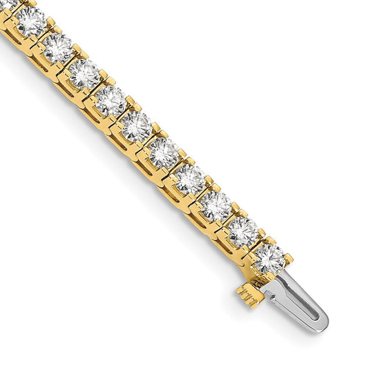 14k AA Diamond Tennis Bracelet