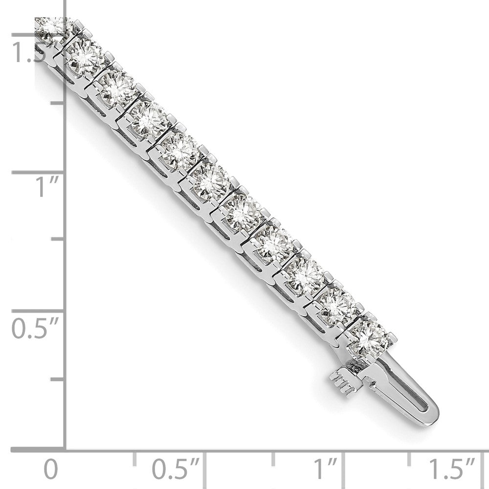14k White Gold VS Diamond Tennis Bracelet