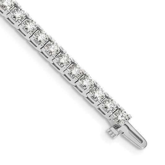14k White Gold VS Diamond Tennis Bracelet