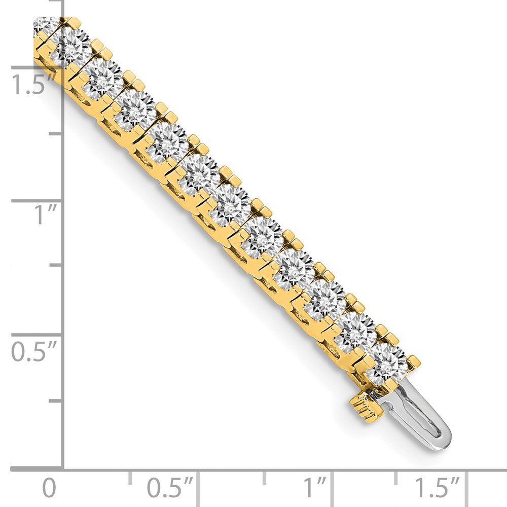 14k A Diamond Tennis Bracelet