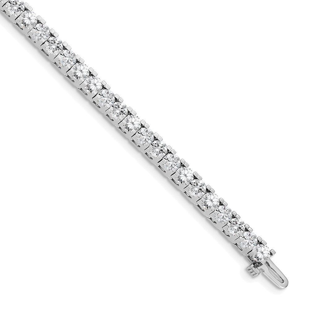 14k White Gold Tennis Bracelet Mounting