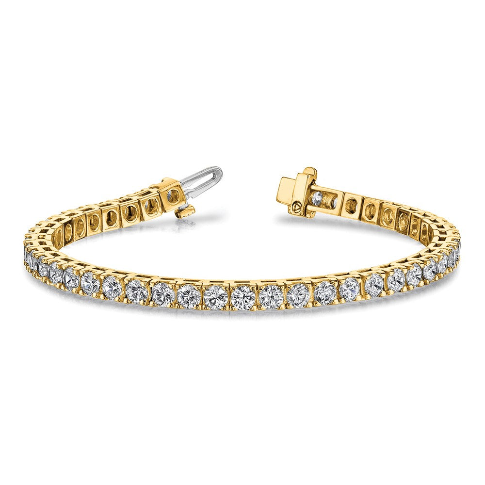 14k AA Diamond Tennis Bracelet