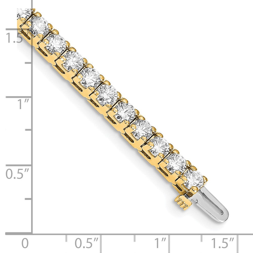 14k A Diamond Tennis Bracelet