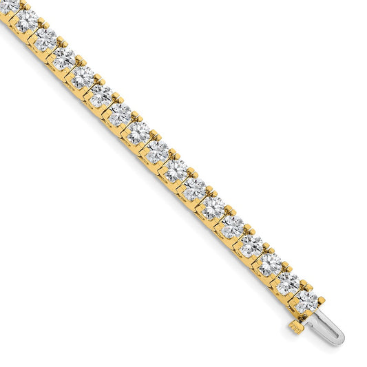 14k AAA Diamond Tennis Bracelet