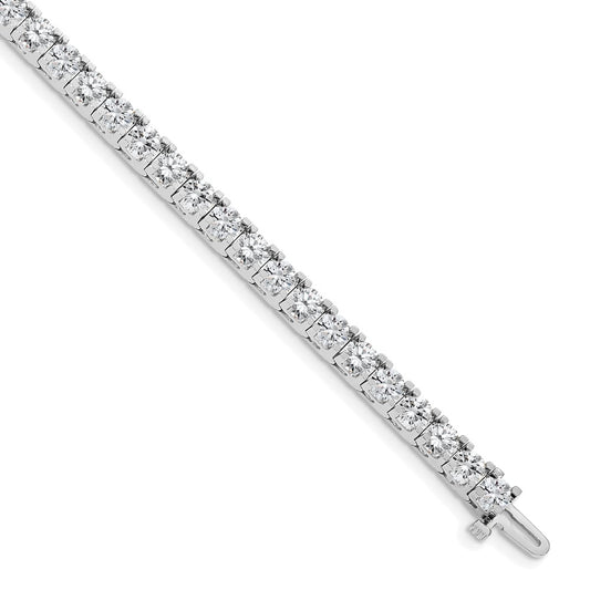 14k White Gold VS Diamond Tennis Bracelet